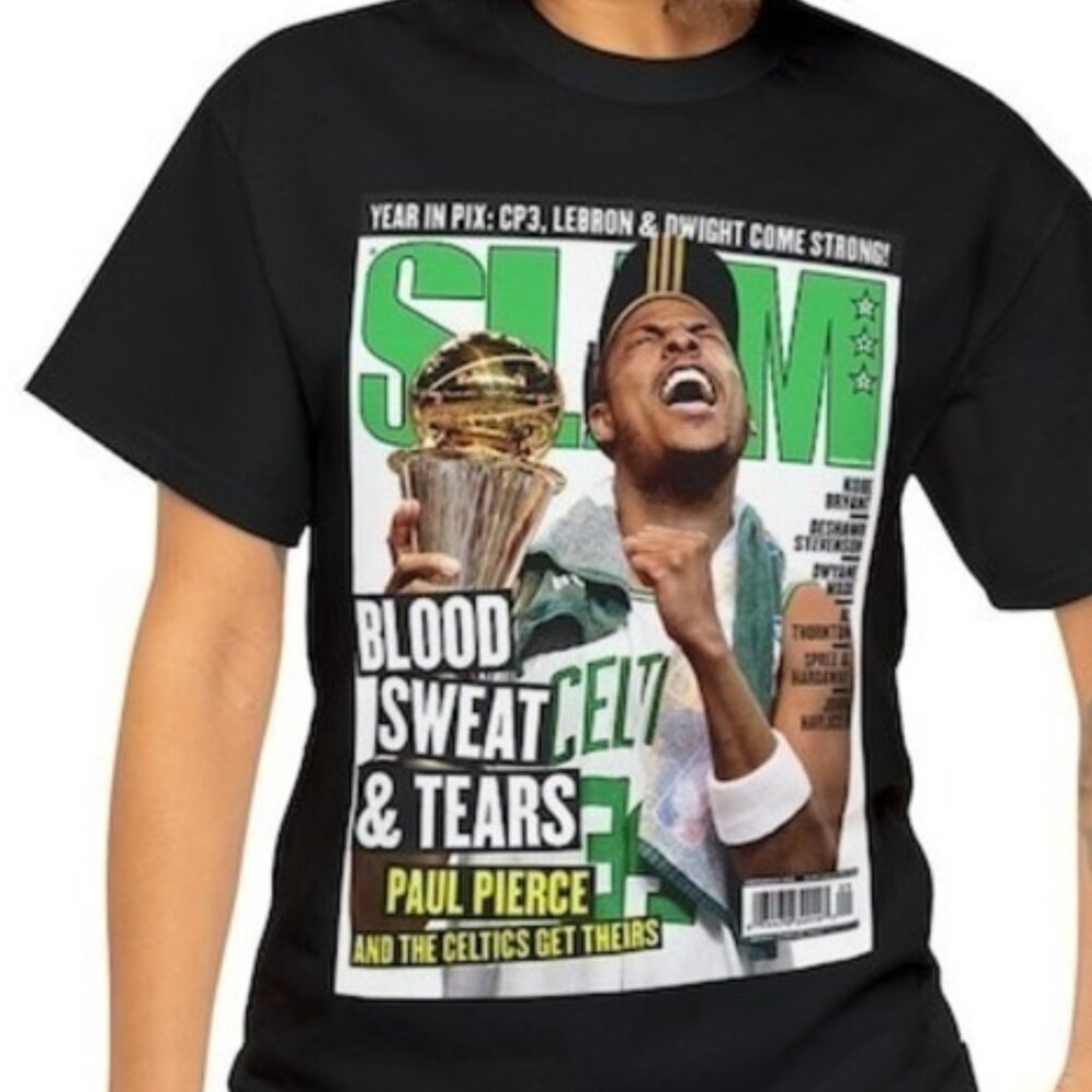Tee Shirt Paul Pierce Boston Celtics Blood Sweat Tears 240